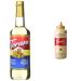 Torani French Vanilla Flavour Syrup 750ml & White Chocolate Squeeze Sauce 16.5 Fluid Ounce (1 pack)