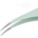 Curved Eyelash Tweezers - Ergonomic Stainless Steel Bright Color | Safe & Essential for Beauticians & Beauty Salons - International Shipping Available - Buy Online on SooperMarket.com