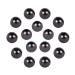 MUUNN 50pcs Tungsten Slotted Beads for Fly Tying,12 Colors/13 Sizes Tungsten Beads Heads Slotted Fly Tying Materials Black Nickel 2.8mm