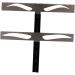 Didiseaon Brow Stencils Eyebrow Ruler Stencil Eyebrow Drawing Tool Three-point Eyebrow Ruler Eyebrow Stencil Kit Artifact Balance - Buy Online on SooperMarket.com