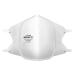 MAGID N95 Respirator Masks with Metal Nose Clip & Latex-Free Elastic Headband, Triple Layer Construction, Foldable (Medium) - 10 Respirators Medium - 10 Respirators Foldable Masks