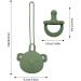 IDEZEK Baby Schnuller Holder | Safe Silicone Pacifier Cover Set | Easy to Clean Baby Pacifiers for Travel Shopping & Walks | Perfect for Boys & Girls - Buy Online on SooperMarket.com