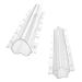 Kisangel 2pcs Shaped Silicone Fruit Stereotypes Fruit Child Plant