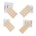 PLAFOPE Set Corn Stickers Toe Cushions for Shoe Stickers Moleskin for Bunions Toe Pads for Corns Foot Care Cushions Feet Pads for Heels Remover Pads Adhesive Heel Pads Toe Paster