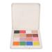 Solid Nail Glitter Powder Set for DIY 16 Colors Metallic Mirror Effect Nail Powder Shiny Nail Art Pigment Powder Flashing Nail Powder for Nail Art Decoration Salon Home Use