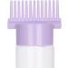 Harilla Hair Dye Bottle Brush Roots Comb Bottle Hair Coloring Dyeing Bottle Empty Bottle for Home DIY Violet - Buy Online on SooperMarket.com