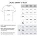 5 Pack Women's Short Sleeve V-Neck Activewear T-Shirt Set - Dry-Fit Moisture Wicking Yoga Tops for Plus and Regular Size Small - Buy Online on SooperMarket.com