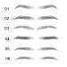 Yesallwas Black Eyebrows Tattoo 4D Hair-Like Fake Waterproof Eyebrows - Long-Lasting & Realistic Transfer Sticker (STM-06) - Buy Online on SooperMarket.com