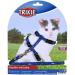 Trixie 4144 Kitten Harness with Leash - Adjustable Nylon 21-33 cm Assorted Colors - Comfortable & Safe Pet Gear - Buy Online on SooperMarket.com