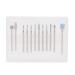 Dekaim Nail Drill Bit 12pcs Tungsten Alloy Nail Drill Bits Nail Polishing Drill Manicure Pedicure Accessories(Type A)
