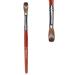 8# Sable Nail Art Brush Nail Brush with Red Wooden Handle Manicure Design Manicure tool Brown-8#