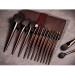 DFHBFG Makeup Brush Set - 14 Wooden Handle Beauty Tools | Complete Makeup Brush Collection - Buy Online on SooperMarket.com