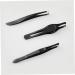 Didiseaon 1 Make up Kit Eyebrow Tweezers for Women Nasal Spray Pointed Tweezers Facial Hair Removal Tool Metal Eyebrow Tweezer Splinter Tweezers Miss Banana Clip Eyebrow Trimming 9x1cm Black - Buy Online on SooperMarket.com