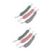 FRCOLOR 6 Pcs Pink Body Wash Green Towel Silicone Dish Sponge Silicone Back Scrubber Back Brush Bathing Scrub Brush Loofah Bath Brush Bath Ball Massage Bath Towel Miss Spa Towels for Body Mx2pcs