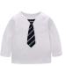 Famuka Baby Boy Gentleman Tuxedo Suit 3 Piece Set - 24 Months Grey | Formal Wedding Outfit - Buy Online on SooperMarket.com