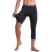 Jonscart Men's Compression Capri Tights Pants - Black, Size Large - Buy Online on SooperMarket.com