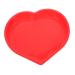 PRETYZOOM Mold Heart Shaped Biscuit Heart Cupcake Pan Silicone Cookie Mini Cupcake Heart Cake Pan Baking Supply Tube Baking Tins Cake Tin Red Wedding Large Baking Dish Silica Gel