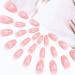 U-K Fake Nail Pink Heart False Nail Acrylic Full Cover Fingernails Press on Nails Set Artificial Long False Nail for Women Girls 24 PCS Practical & Professional - Buy Online on SooperMarket.com