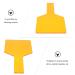 DOITOOL Cover Led Goggles 3 pcs Shield Helper Visor Light Teeth Construction Shielding Safety Protector Convenient Premium Orange Hand-held Sheild Anti- Plastic Blocking Work Eye Tool - Buy Online on SooperMarket.com