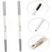 Beavorty 6 pcs Double-Headed Eyebrow Pencil gray eyebrow pencils Eyebrow Brush eyebrow powder wild - Buy Online on SooperMarket.com