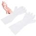 Moisturizing Gloves Gel Spa Glovers Soft Moisturizing Gel Glovers for Dry Hands Cotton Gloves for Eczema Moisturizing Night Gloves White Gloves Softening Dry Cracked Hand Skin