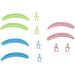 Professional Eyelash Extension Tools | Eyeline Separator Silicone Pads & Isolation Helpers - Buy Online on SooperMarket.com