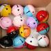 Colorful 4CM Jingle Bell - 30pcs for DIY Crafts, Pet Pendants, Holiday Party Decor or Key Chain - Buy Online on SooperMarket.com