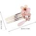 Didiseaon 1pc Hair Comb Hair Accessories Pearl Hair Decorations Crystal Hair Comb Crystal Headpiece Bridal Hair Clip Flower Hair Clips for Women Wedding Bride Glass Bangs Comb - Buy Online on SooperMarket.com