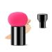 1pcpro Foundation Brush Mushroom Makeup Sponge Puff Seal Soft Sponge Beauty Makeup Blending Sponge Makeup Blender Foundation Sponge Applicator Sponges Makeup Tools(rose Red)