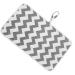 Nappy Changing Mat | Foldable Waterproof Diaper Pad for Home & Travel | Gray Waves Design | 60x35 cm - Buy Online on SooperMarket.com