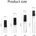 GeRRiT Fine Mist Spray Dispensing Bottle Portable Mini Empty Perfume Glass Spray Clear Empty Fine Mist Travel Bottle Set Refillable Containers for Cleaning Gardening Plant - Buy Online on SooperMarket.com
