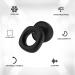 Fita+ Noise Cancelling Ear Plugs - NRR 33 dB, Reusable Silicone Earplugs for Sleeping, Concerts, Motorcycle, Travel - Black - Buy Online on SooperMarket.com