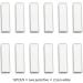 Dajidafu 12X Nail Buffer Buffering Block Sanding Brick High Elasticity Safety Great Resilience Space Saving Manicure Supplies - Buy Online on SooperMarket.com