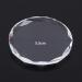 Eyelash Glue Holder Round Crystal Lash Separator Adhesive Glue Pallet Extensions Transparent Glass Gasket Eyelash Stand Spacer for Makeup Art Round Spacer - Buy Online on SooperMarket.com