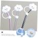 ABOOFAN 20 pcs Decor Supply Cover Shaped End Reusable Birthday Cap Protectors Supplies Cute Tip Tumbler Cloud for Shape Cartoon Caps Anti- Toppers Protector Baby Proof Plugs White 5pcsx4pcs 3X2X1.2CMx4pcs - Buy Online on SooperMarket.com