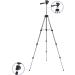 50 Aluminum Camera Tripod with Bubble Level Indicator for GoPro HERO Cameras + Mount & Cloth - Buy Online on SooperMarket.com