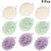 NOLITOY 9pcs Mesh Bath Ball Set | Premium Loofah Shower Pouf & Body Sponge | Soft Scrubber for a Refreshing Bath Experience - Buy Online on SooperMarket.com