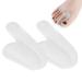 Toe Separators for Overlapping Toes Hallux Valgus Bunion Corrector Silicone Toe Separator Toe Spacers for Foot Care(Large)