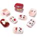 Christmas False Nails Snow Press on Nails - Antler Red Fake Nails 24pcs for Women and Girls - Buy Online on SooperMarket.com