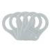 Soft Silicone Baby Pacifier Holder Clip - 5pcs Multi Colors | Free Silicone Adapter Rings - Shop Now! - Buy Online on SooperMarket.com