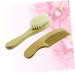 Beavorty 2pcs Baby Hair Brush and Comb Set - Gentle Hair Cleaning for Toddlers | Wooden Shower Brush for Babies - Buy Online on SooperMarket.com