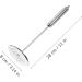 Hemoton Carrot Cookware 2pcs Potato Masher Stainless Steel with Fine Mesh Platter Fruit Cooking Tools for Bead Fruits Yams Baby Food (Silver) Garlic Smasher Press - Buy Online on SooperMarket.com