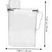HAPINARY 3pcs Laundry Storage Box Laundry Bottle Tide Laundry Liquid Plastic Transparent - Buy Online on SooperMarket.com
