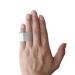 curfair Hammer Toe Wraps for Broken Toes Hammertoe Straightener Wrap Hammer Broken Toe Corrector Wrap Straightener for Blisters Calluses for Crooked Toes Curled Toes 1 pcs