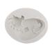 EXCEART Easter Candle Molds Clay Making Tools Easter Dessert Easter Egg Mould Easter Jelly Cupcake Topper Decorating Polymer Silicone Dragon Candy Mold Easter Snack Mousse Chocolate White