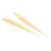 Healifty 2 Pcs Croissant Ear Pick Wood Tools Ear Cleaning Tools Travel Ear Plugs Earwax Grip Ear Pick Swab Ear Cleaner Earwax Spoon Earwax Removal Tool Shofar Ear Wax Picker Earwax Pick Light Yellow 11.5x1.2x0.3cm