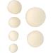 Wool Drying Balls 5Cm Wool Ball Felt Ball Ball Clothing Softener Dryer Static Remover 3Cm 4Cm for 6Pcs 3.5Cm Fabric Adhesives - Buy Online on SooperMarket.com
