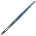 PANA Pure Kolinsky Hair Acrylic Nail Brush - Size 8 Teal Wood Handle - Buy Online on SooperMarket.com