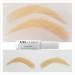 XXL Lashes Handmade Semi-Permanent Artificial Eyebrows - Natural Look with Skin Adhesive - Ideal for Sparse or Missing Eyebrows - Blonde - Buy Online on SooperMarket.com