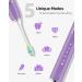 7am2m Electric Toothbrush for Kids - 6 Brush Heads, 100 Days Charge, 5 Modes, Waterproof (Purple) - Buy Online on SooperMarket.com